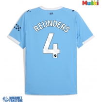 Manchester City Tijjani Reijnders #4 Domaci Dres 2025-26 Kratak Rukav